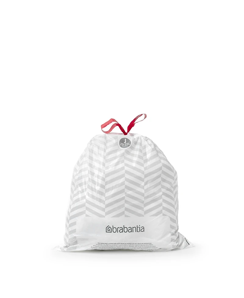 PerfectFit Trash Bags, Code J, 5.3-6.6 Gallon, 20-25 Liter, 120 Trash Bags
