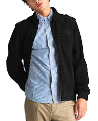 Members Only Men's Soft Suede Leather Iconic Jacket