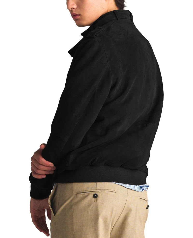 Members Only Men's Soft Suede Leather Iconic Jacket