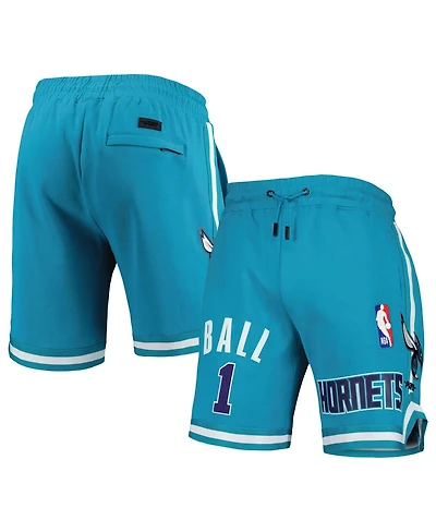Men's Pro Standard LaMelo Ball Teal Charlotte Hornets Player Replica Shorts