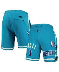 Men's Pro Standard LaMelo Ball Teal Charlotte Hornets Player Replica Shorts