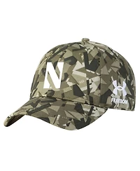 Men's Under Armour Camo Northwestern Wildcats Freedom Collection Adjustable Hat