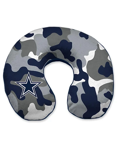 Dallas Cowboys Camo Memory Foam Travel Pillow