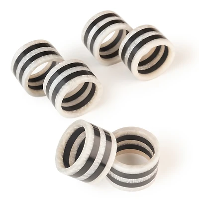 Panama Napkin Rings Set of 6