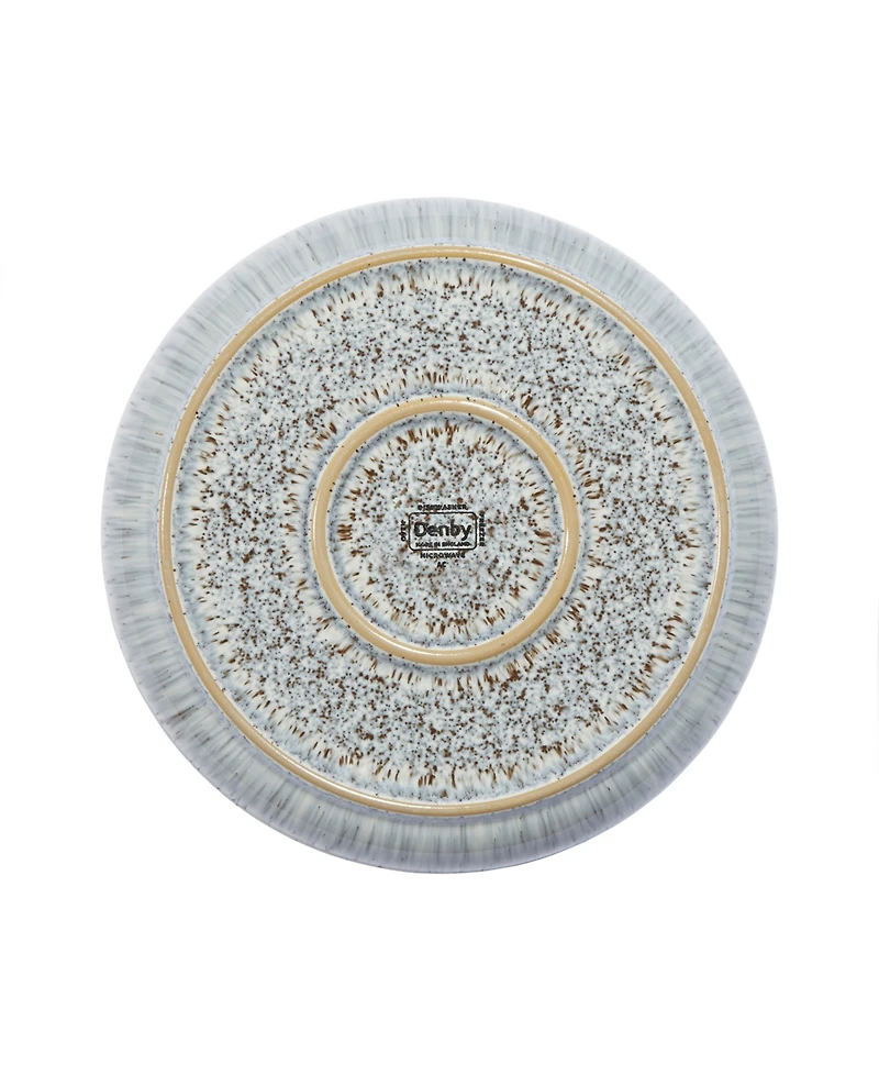 Denby Halo Speckle Medium Plates, Set of 4