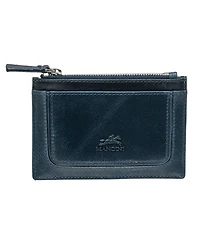 Mancini South Beach Rfid Secure Card Case and Coin Pocket