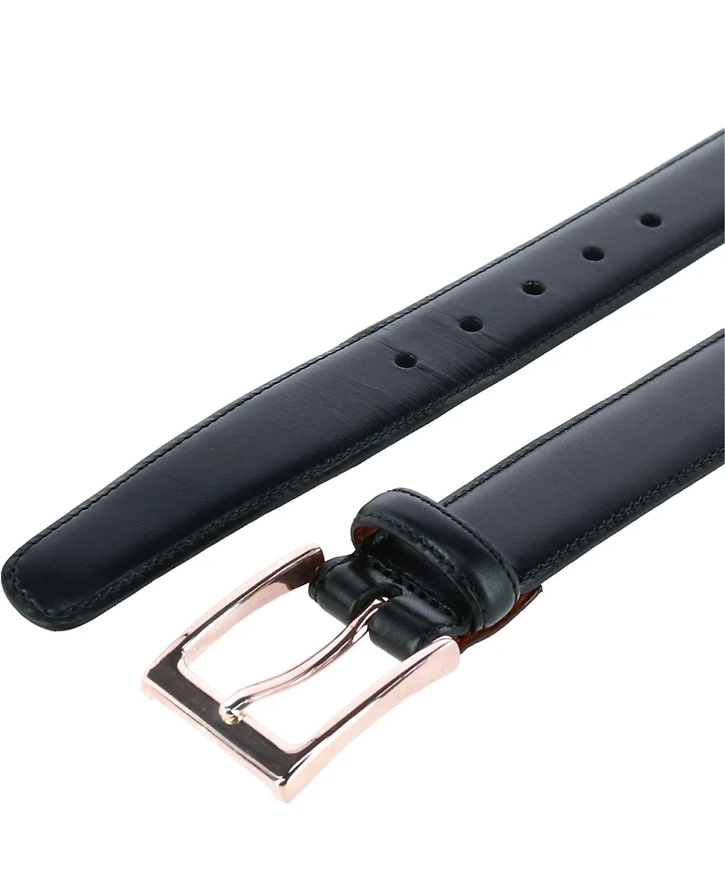 Trafalgar Big & Tall Classic Cortina 30mm Leather Belt