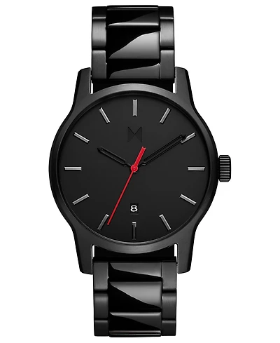 Mvmt Men's Classic Ii Black Stainless Steel Bracelet Watch 44mm