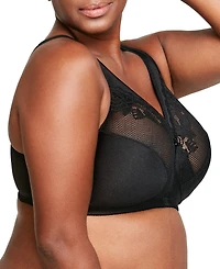 Women's Full Figure Plus MagicLift Wirefree Minimizer Support Bra 1003