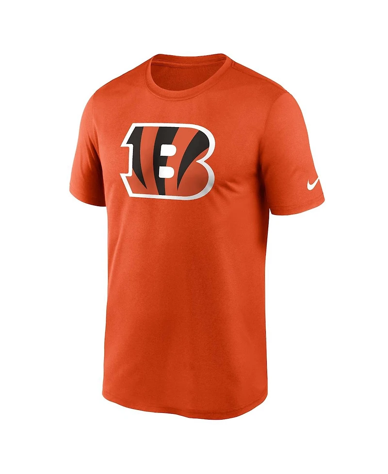 Men's Nike Orange Cincinnati Bengals Legend Logo Performance T-shirt