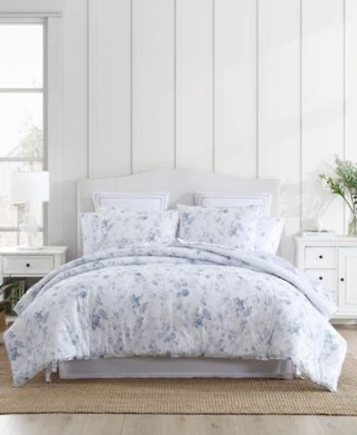 Laura Ashley Belinda Cotton Reversible Comforter Set