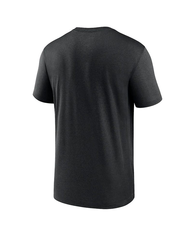 Men's Nike Black Jacksonville Jaguars Legend Logo Performance T-shirt