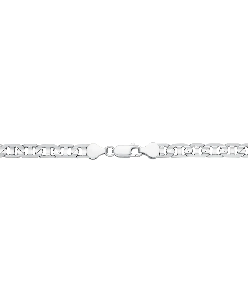 Men's Mariner Link 22" Necklace (6-1/2mm) in Sterling Silver