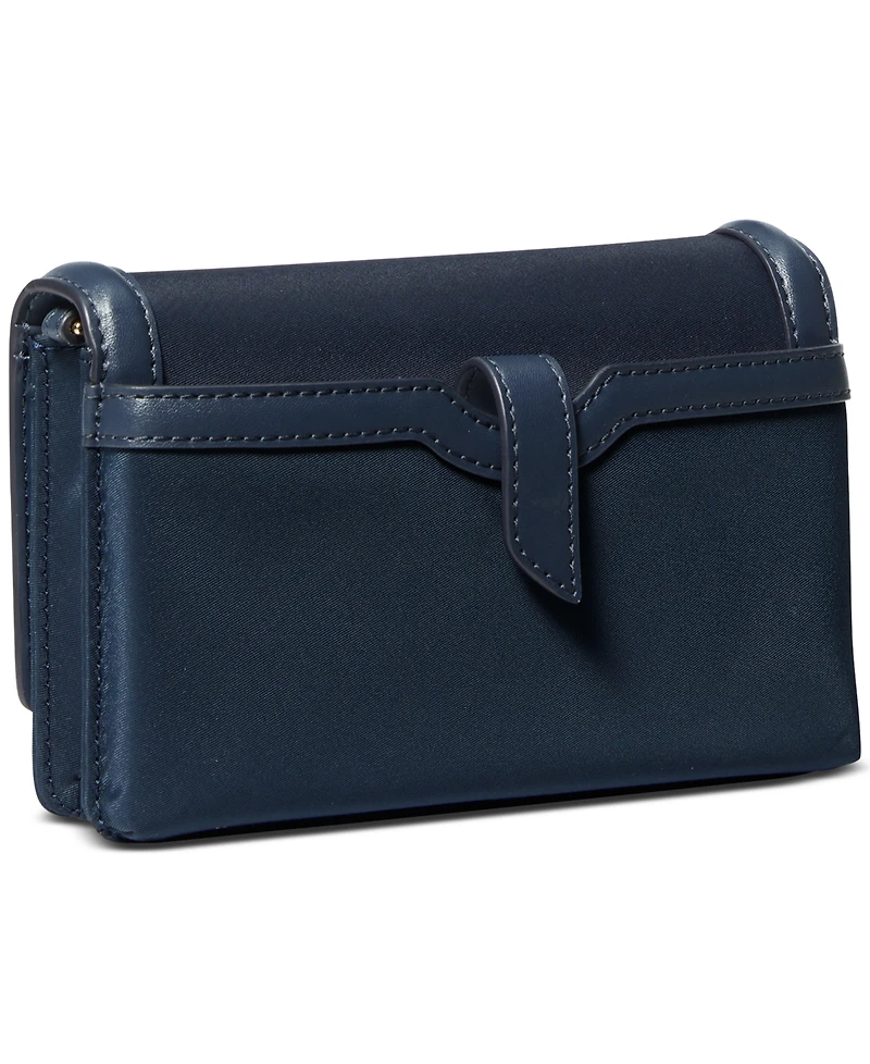 Michael Kors Logo Small Nylon Crossbody with Webbing Strap