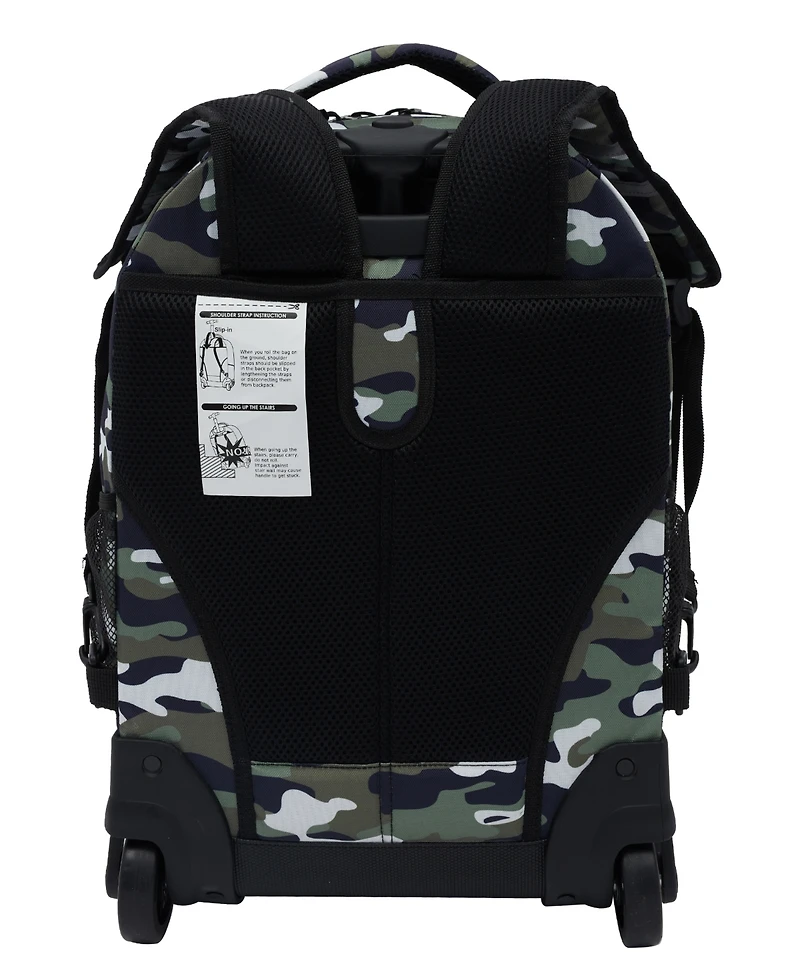 Travelers Club Finley Collection 18" Rolling Backpack