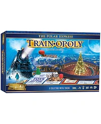 Masterpieces Puzzles the Polar Express Train-Opoly Collector's Edition Set