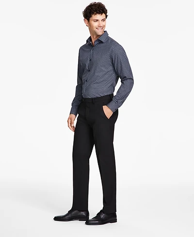 Alfani Men's Slim-Fit Stretch Solid Suit Pants, Created for Macy's
