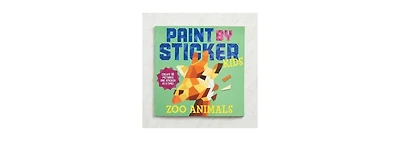 Paint by Sticker Kids: Zoo Animals: Create 10 Pictures One Sticker at a Time! by Workman Publishing