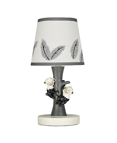 Lambs & Ivy Jungle Party Tree with Monkeys Lamp with Shade & Bulb