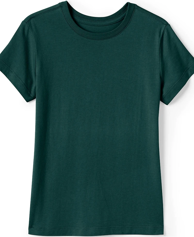 Lands' End Girls Short Sleeve Essential Tee