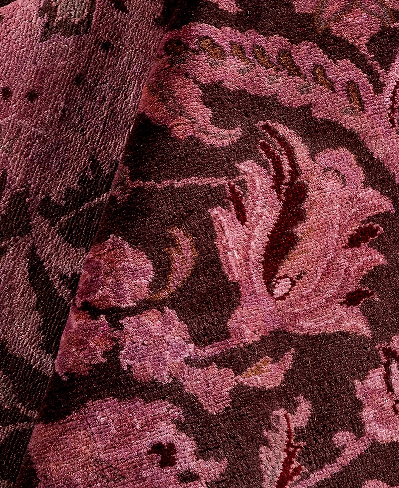 Adorn Hand Woven Rugs Fine Vibrance M1497 6'3" x 6'5" Square Area Rug