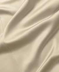 Cariloha Resort 4-Piece Sateen Sheet Set | Ocean Mist Split King Viscose Material Thermal-Regulating, Extra Soft Cooling Sheets