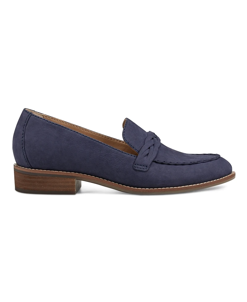 Earth Women's Edie Braided Slip-On Loafers