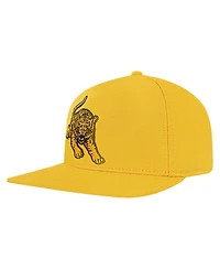 Men's Pro Standard Gold Tuskegee Golden Tigers Evergreen Mascot Snapback Hat