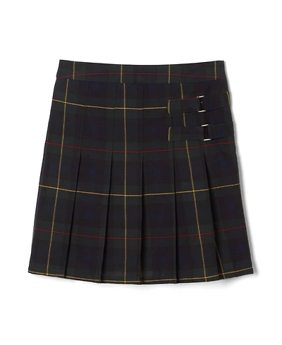 French Toast Little Girls Adjustable Waist Plaid Two-Tab Scooter Skirt