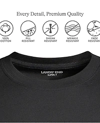 Lands' End Men's Super-t Short Sleeve T-Shirt