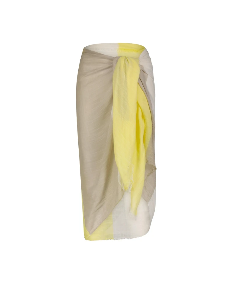 Laundry by Shelli Segal Color Block Stripe Scarf