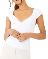 Free People Women's Cap-Sleeve Corset Camisole