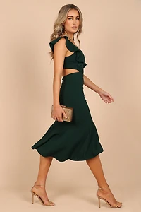 Petal and Pup Women's Yvonne High Low Midi Dress