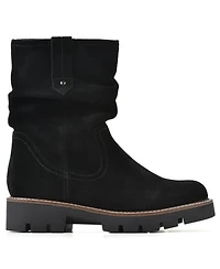 White Mountain Women's Glean Lug Sole Mid Shaft Boots