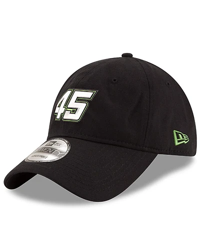 Men's New Era Black Kurt Busch Driver Enzyme Washed 9TWENTY Adjustable Hat