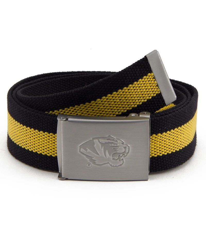 Men's Missouri Tigers Fabric Belt