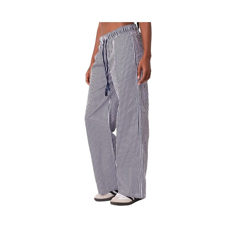 Edikted Women's Seaside Striped Pants