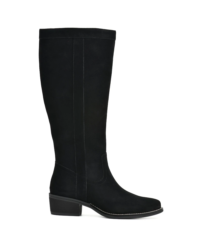 White Mountain Women's Altitude Wide Calf Knee High Boots