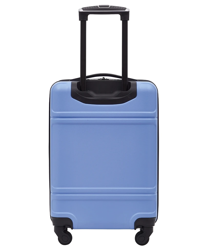 Travelers Club Skyline Collection 20" Rolling Carry-On with 360 Degree 4-Wheel System