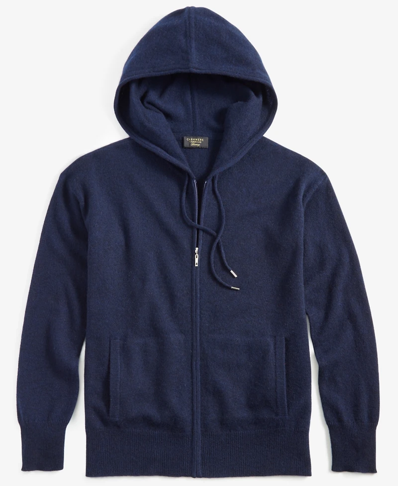 Charter Club Petite 100% Cashmere Zip Hoodie, Created for Macy's