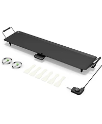 Electric Teppanyaki Table Top Grill Griddle Bbq Barbecue