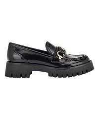 Guess Women's Almost Bit Slip-On Lug Loafer