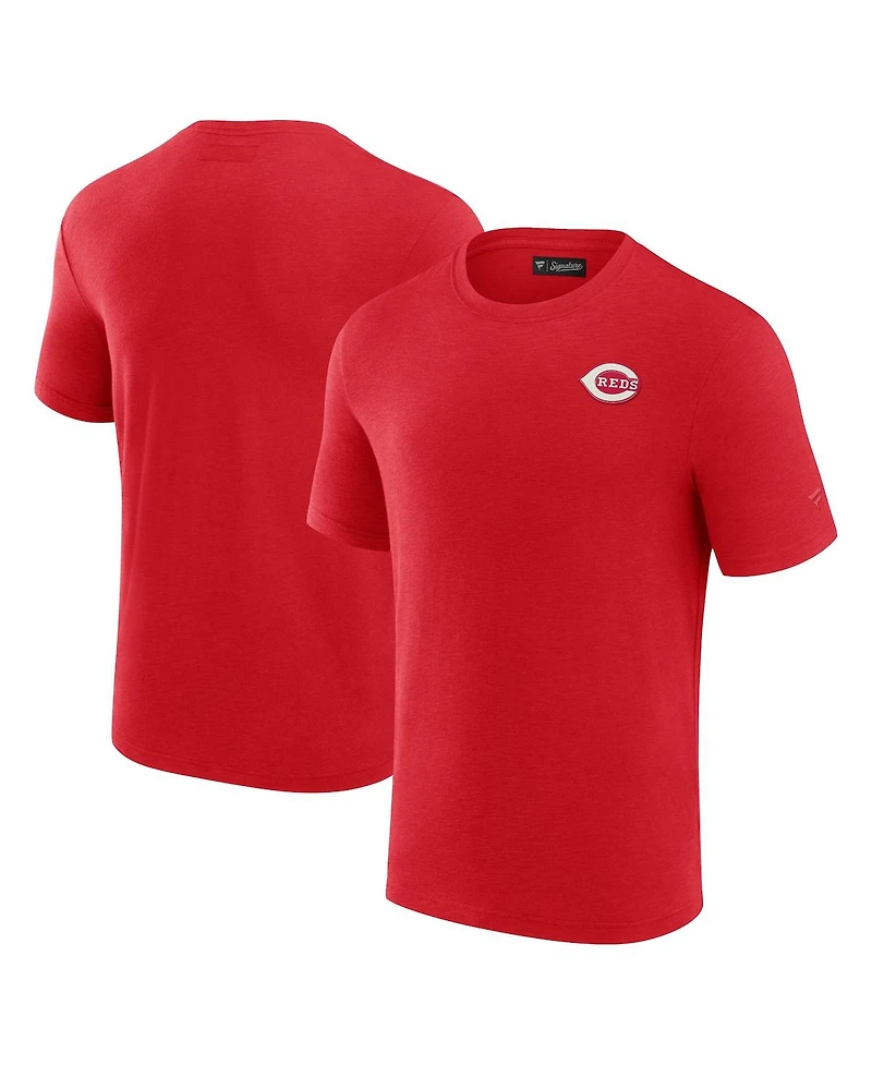 Men's Fanatics Signature Red Cincinnati Reds Modal Short Sleeve T-shirt