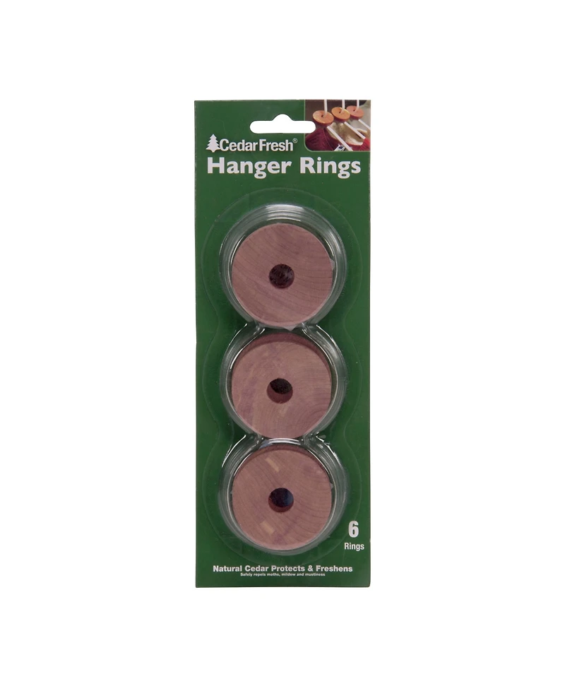Household Essentials Cedar Fresh Cedar Rings, Pack of 24