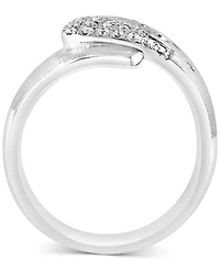 Effy Diamond Staircase Cluster Statement Ring (1/5 ct. t.w.) in Sterling Silver