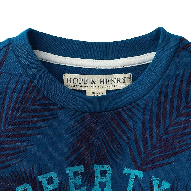 Hope & Henry Boys Short Sleeve Graphic Tee