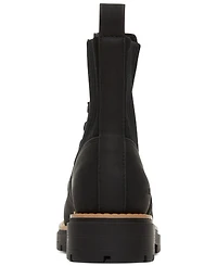 Toms Women's Ionie Lace-Up Lug Sole Combat Boots