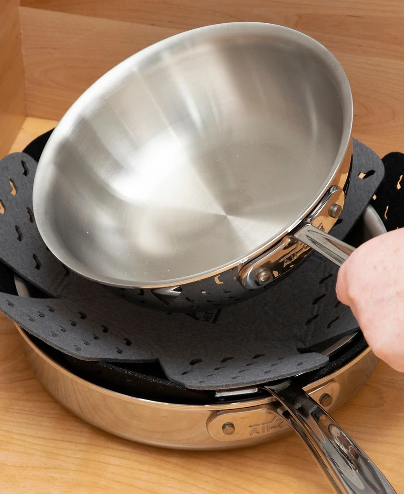 All-Clad Silicone 8 Piece Cookware Protectors Silicone Grip Set