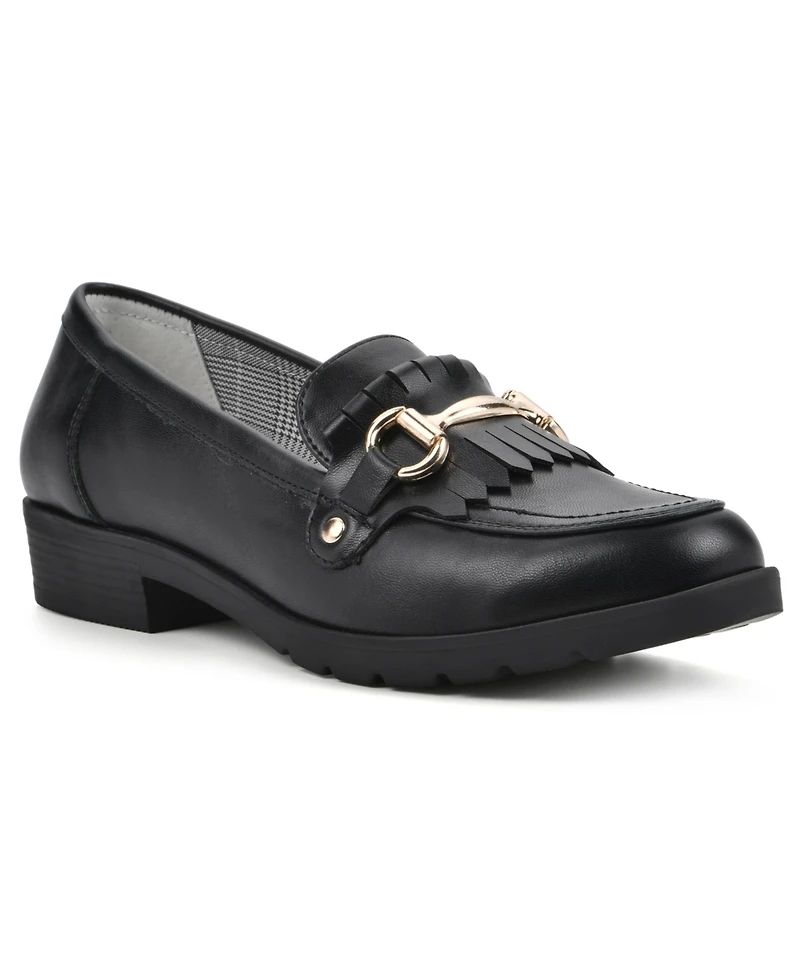 Cliffs by White Mountain Women's Galeena Chain Detail Flat