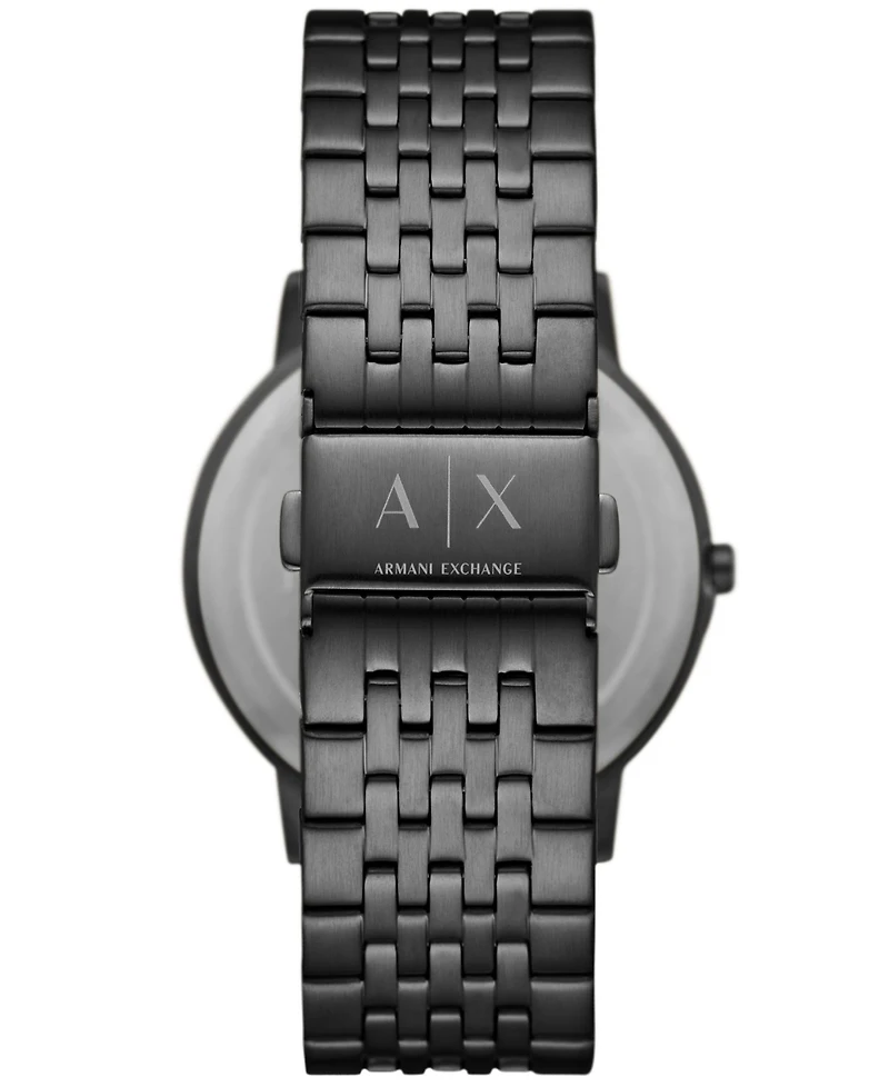 A|X Armani Exchange Men's Quartz Two Hand Black Stainless Steel Watch 40mm